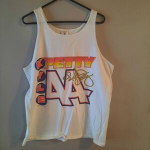 Vintage Nascar Kyle Petty 1998 Delta Tag USA Tank Top XL